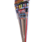 Red Crown Fireworks Rockets in Kenya 12 pcs