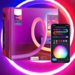 Neon Rope Lights, Flexible Led Rope Lights Control with App/Remote, Modes Rope Lights, RGB Led Neon Lights Waterproof, Music Sync Gaming Led Neon Light Strip for Bedroom Decor