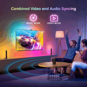 TV LED Backlight, TV Lights That Change with TV with Smart App Control, Game & Music Sync Color Changing - Image 2
