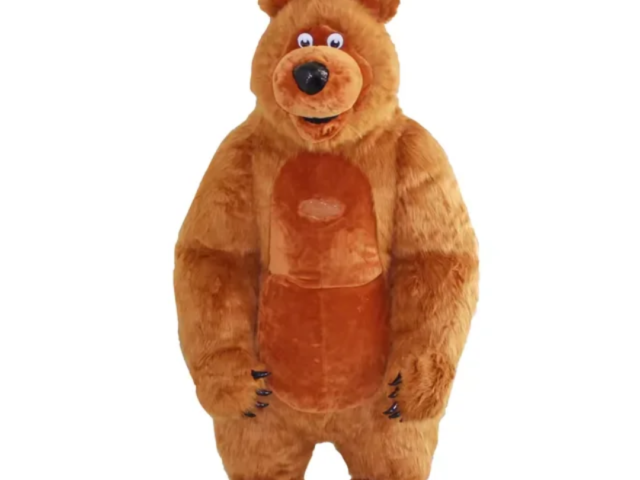 Inflatable bear mascot Kenya